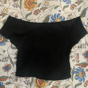 John Galt/Brandy Melville off the shoulder top
